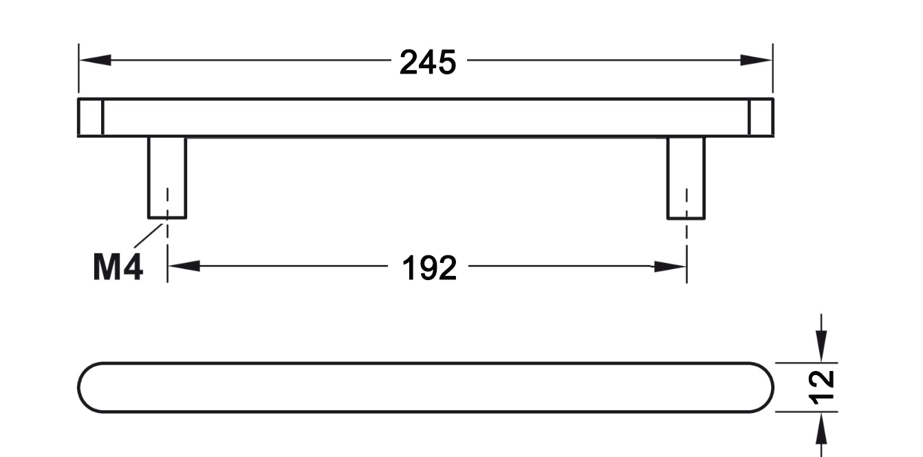 Vista Cabinet Handle