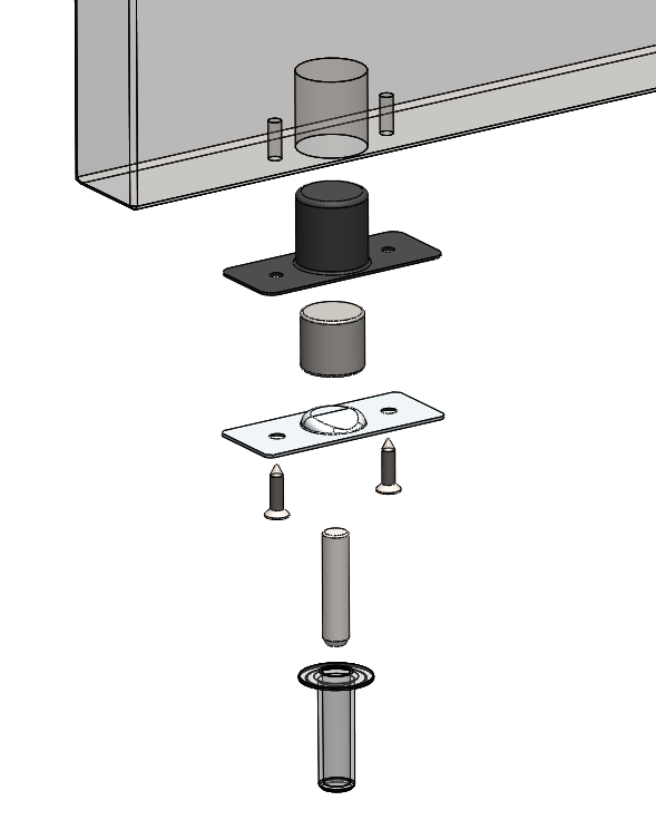 Render-magnethousing